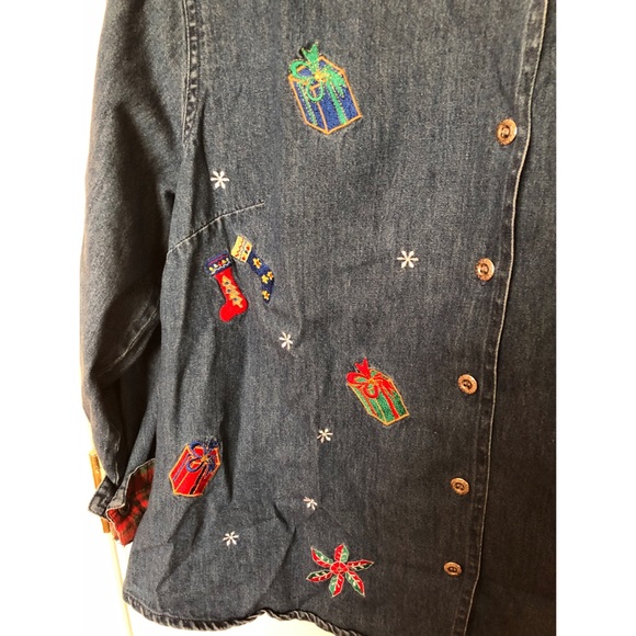 ❄️ UGLY CHRISTMAS FLANNEL - Picture 2 of 5